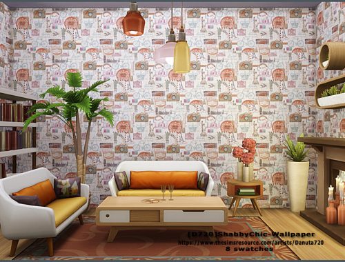 [D720]ShabbyChic-Wallpaper