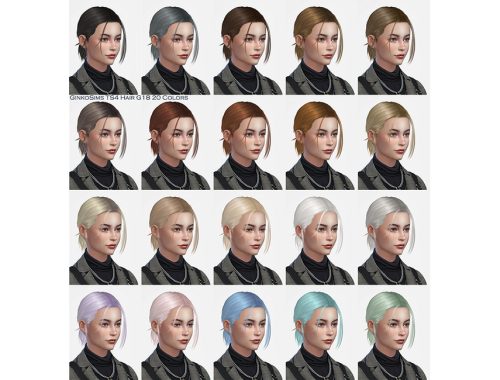 DaisySims Female Hair G18