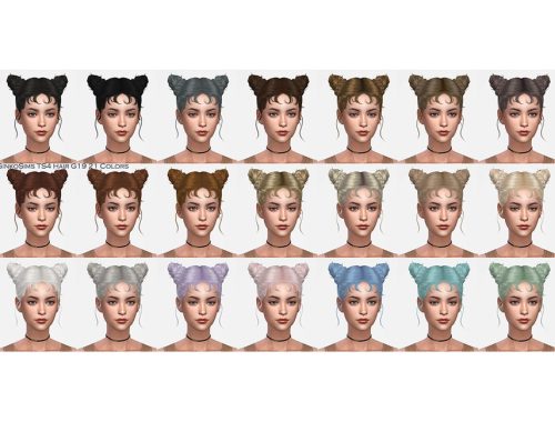 DaisySims Female Hair G19