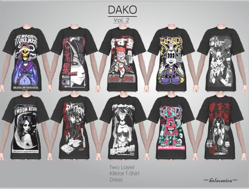 DAKO - Vol.2 - T-shirt Dress
