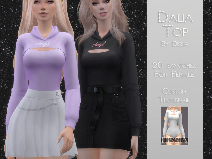 Dalia Top - The Sims 4 Catalog