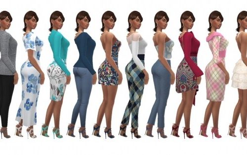 DALLASGIRL’S TWISTED SANDALS at Sims4Sue