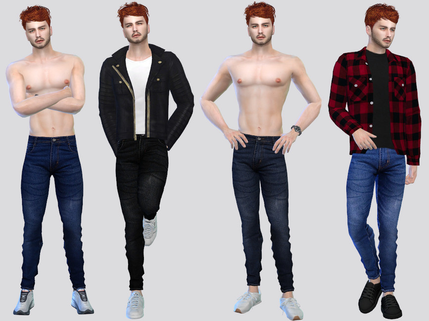 Darius Denim Jeans - The Sims 4 Catalog