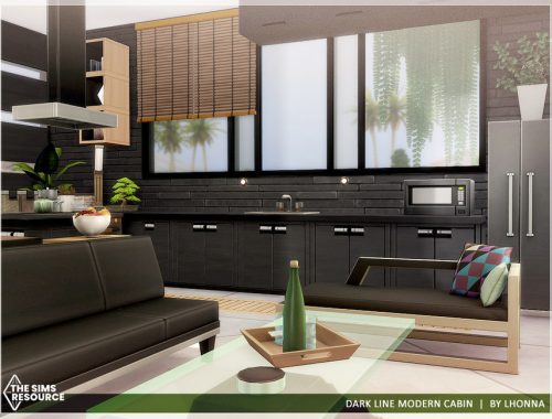 Dark Line Modern Cabin /No CC/