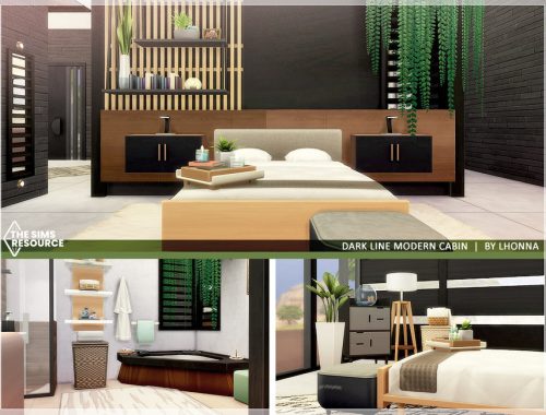 Dark Line Modern Cabin /No CC/