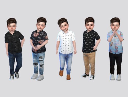 Deni Casual Shirt Toddler