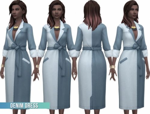 Denim Dress at Busted Pixels