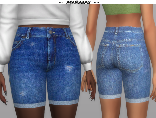 Denim Jean Shorts