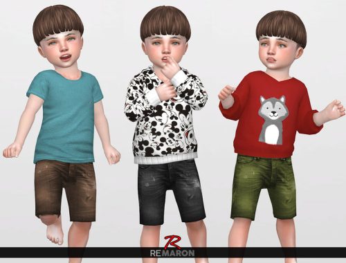 Denim Shorts for Toddler 02