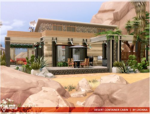 Desert Container Cabin