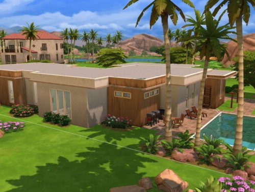 Desert paradise house