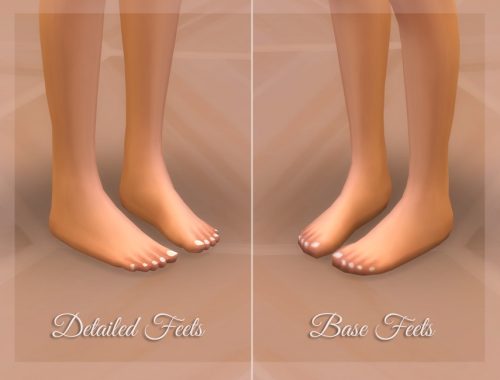 Detailed Feets (Non Default)
