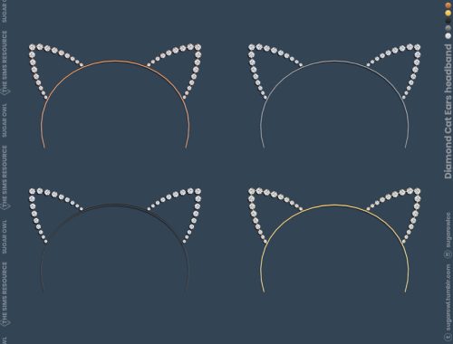 Diamond Cat Ears headband