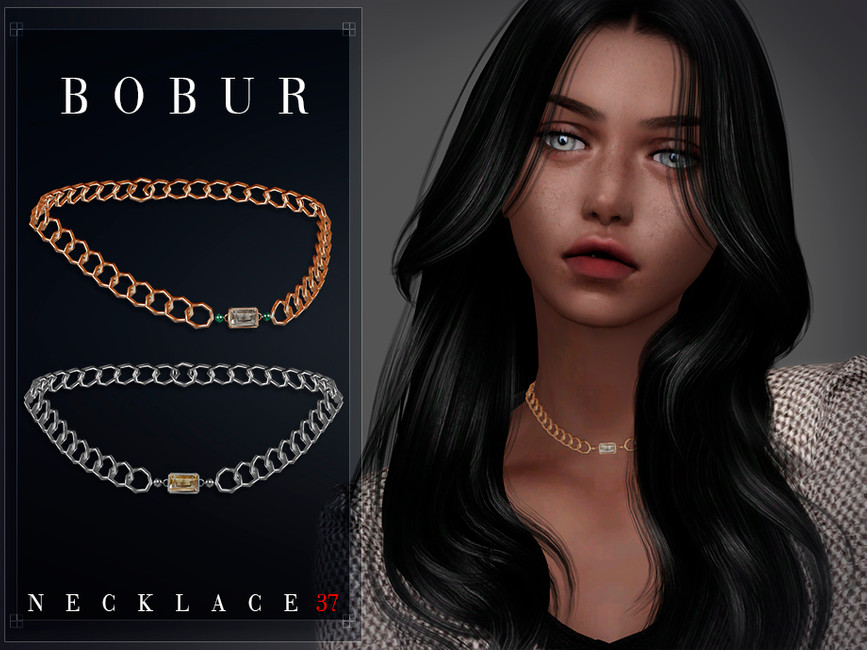 Diamond Chain Necklace The Sims 4 Catalog