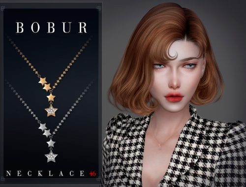 Diamond pearl star necklace
