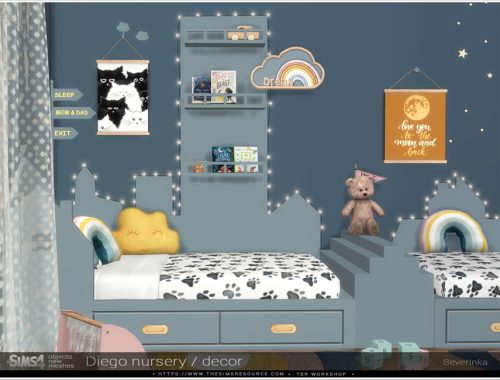 Diego nursery decor
