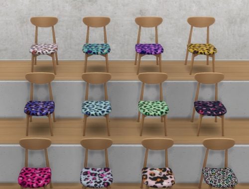 Leopard Seating Set
