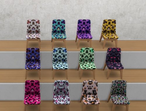 Leopard Seating Set