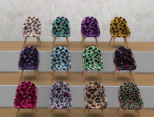 Leopard Seating Set