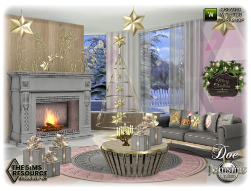 Doe christmas Living room