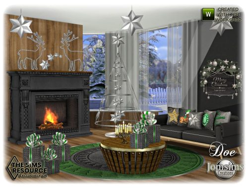 Doe christmas Living room