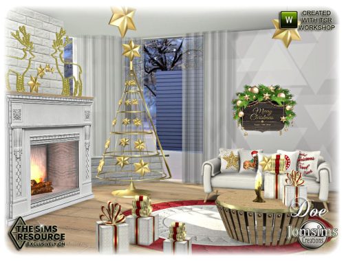 Doe christmas Living room