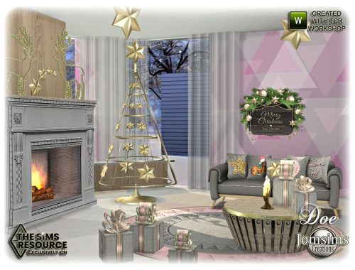 Doe christmas Living room