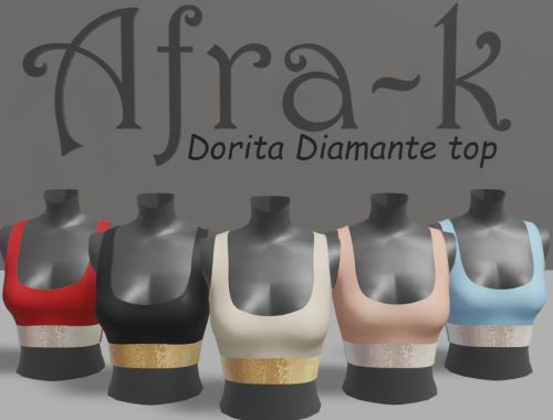 Dorita Diamante swimsuit top