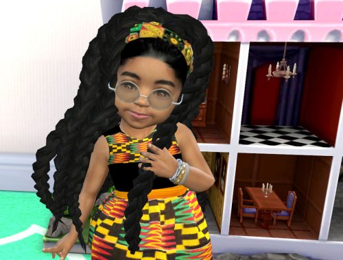 Dramatic Braids ~ Toddler