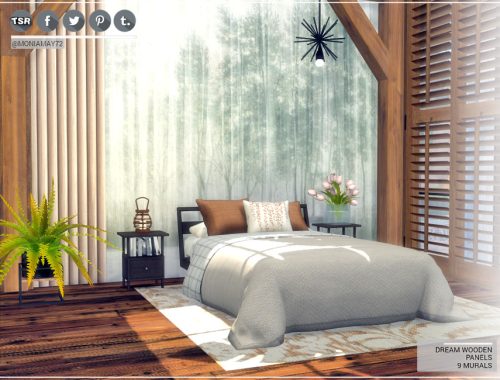 Dream Wooden Panels - MURALS