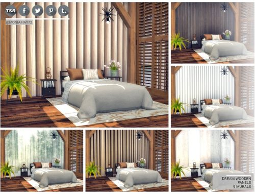 Dream Wooden Panels - MURALS