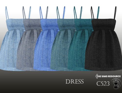 Dress C523