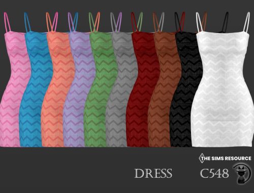 Dress C548