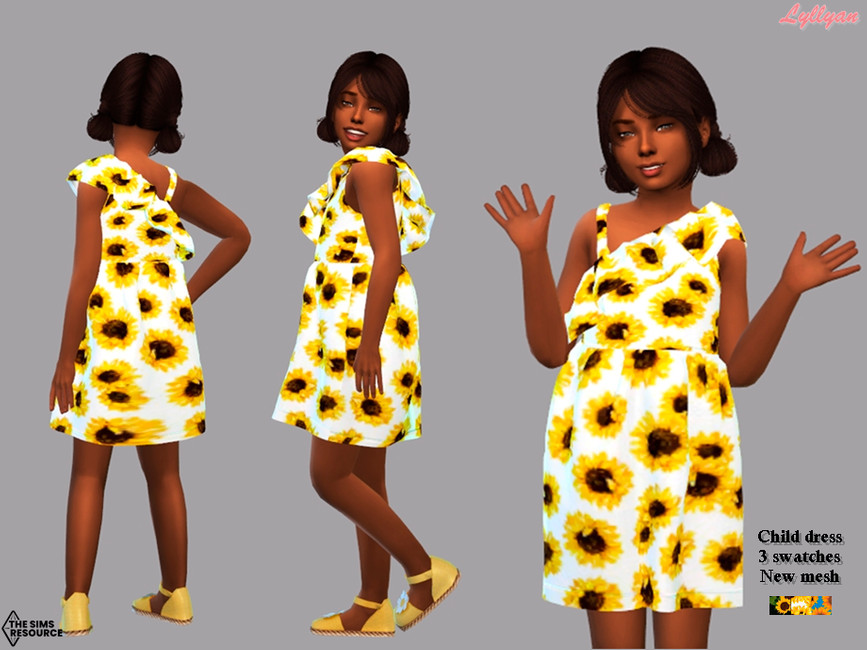 Dress Child - Bianca - The Sims 4 Catalog