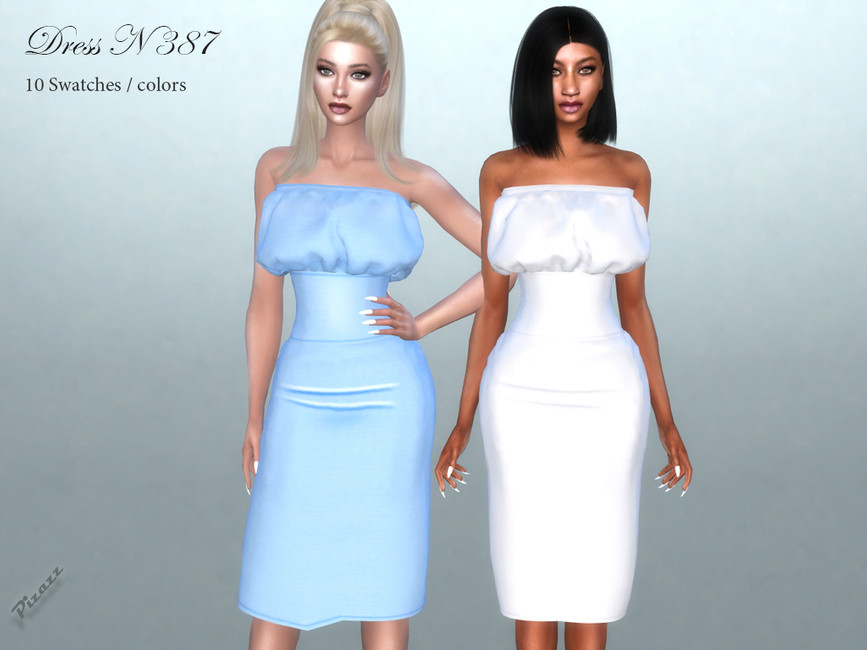 DRESS N 387 - The Sims 4 Catalog
