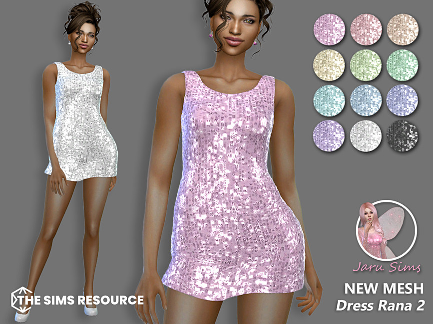 Dress Rana 2 - The Sims 4 Catalog