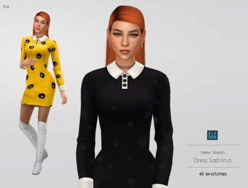Dress Sabrina at Elfdor Sims
