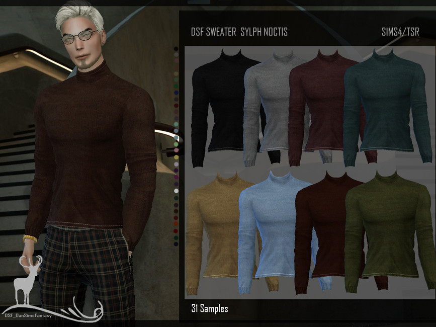 DSF SWEATER SYLPH NOCTIS - The Sims 4 Catalog