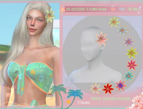 DSF TROPICAL  SENSATION ACCESSORIES