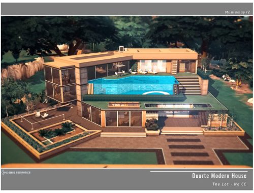 Duarte Modern House No CC
