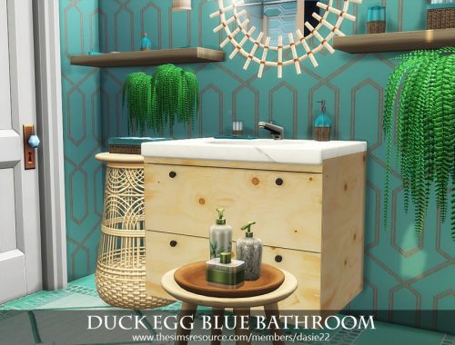 Duck Egg Blue Bathroom