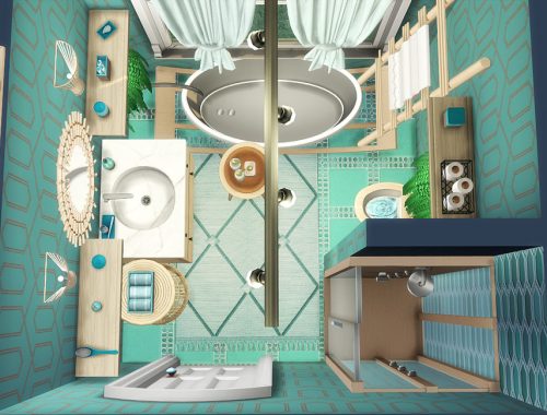 Duck Egg Blue Bathroom