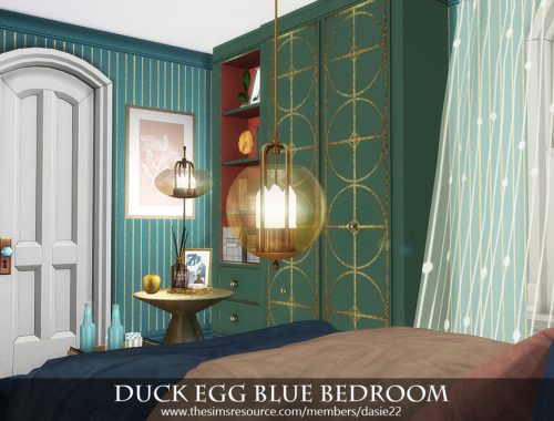 Duck Egg Blue Bedroom