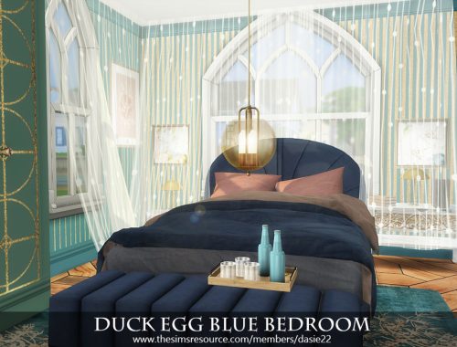 Duck Egg Blue Bedroom