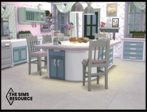 Duck Egg Blue Farmhouse Kitchen
