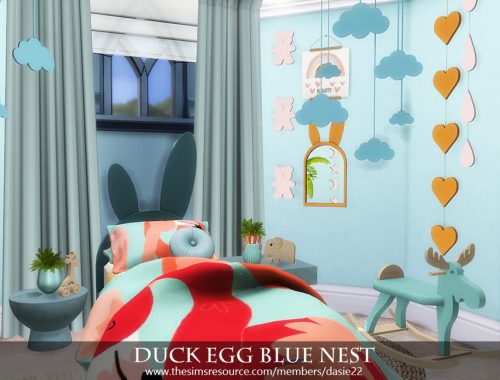 Duck Egg Blue Nest