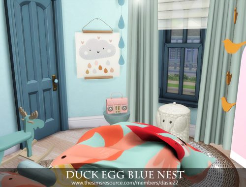 Duck Egg Blue Nest