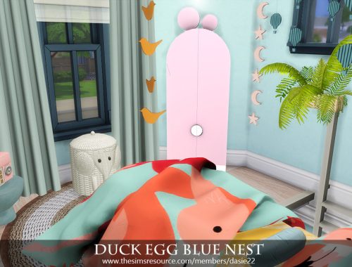 Duck Egg Blue Nest