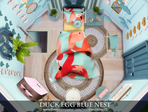 Duck Egg Blue Nest