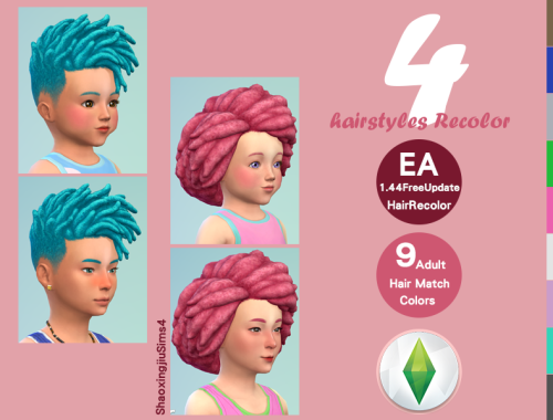 EA 1.44 FreeUpdate Hair Recolor